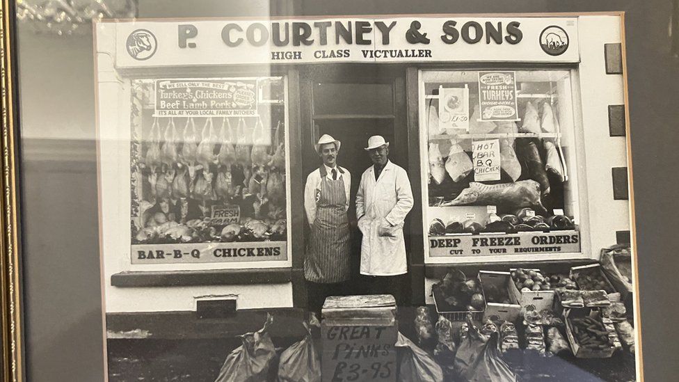 Pat Courtney started his career as a butcher