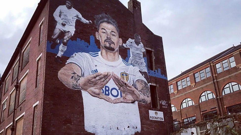 Kalvin Phillips mural created by Akse P19
