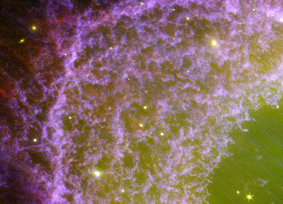 James b Telescope captures stunning images of a dying star BBC