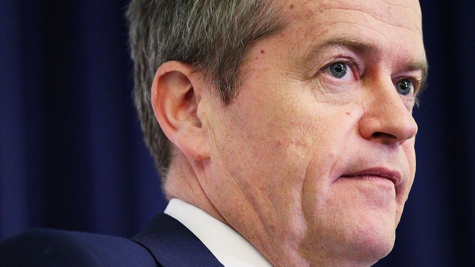 Australian Opposition Leader Bill Shorten