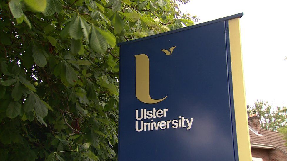 A sign for Ulster University