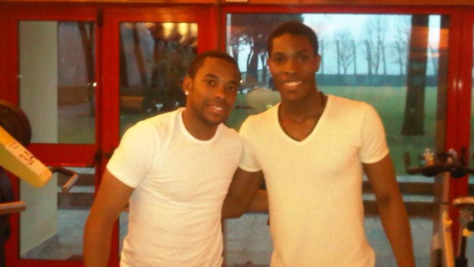 Edmund Hottor and Robinho