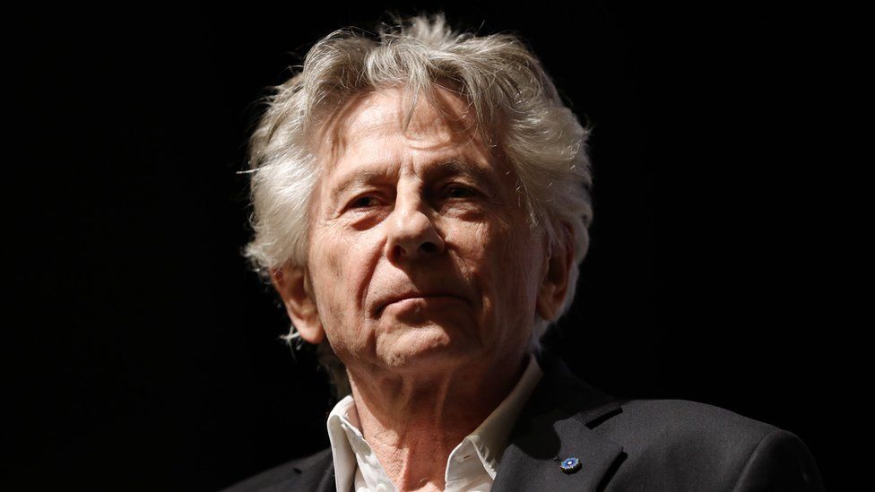 Roman Polanski on stage after the preview of his film in November 2019