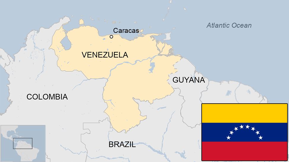 Map of Venezuela