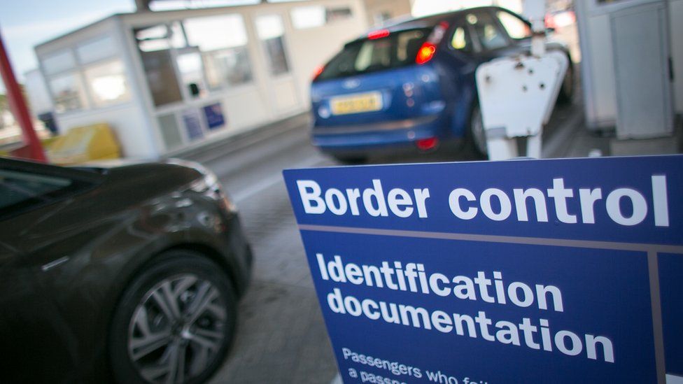 A UK Border control