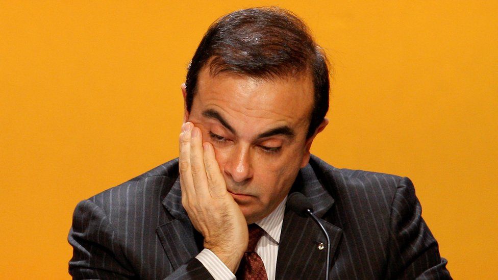Carlos Ghosn, President and Chief Executive Officer of Renault, attends the company's annual shareholders meeting in La Defense business district, near Paris, April 29, 2008.