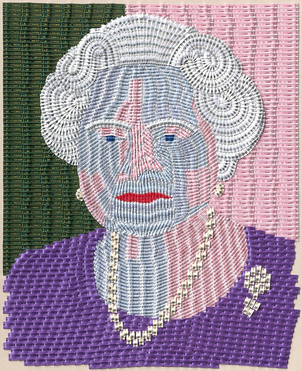 Portrait of the Queen, called Reconciliation