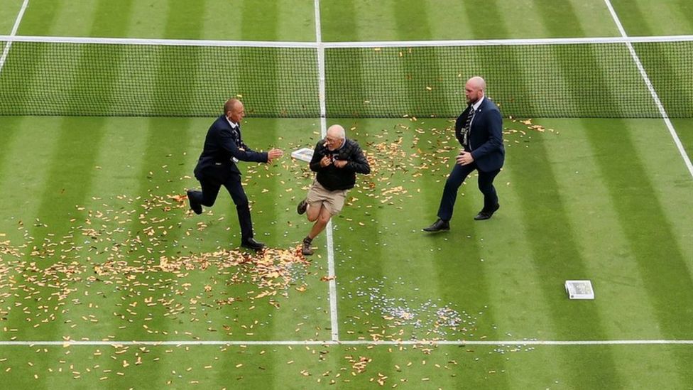 Just Stop Oil Three charged after Wimbledon matches disrupted BBC News