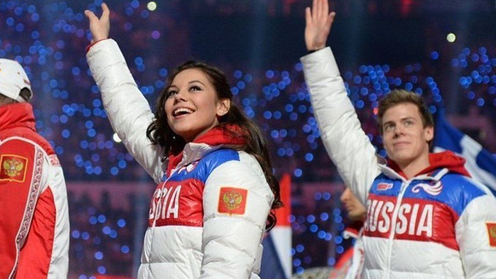 Closing ceremony, Sochi Olympics, 23 Feb 14