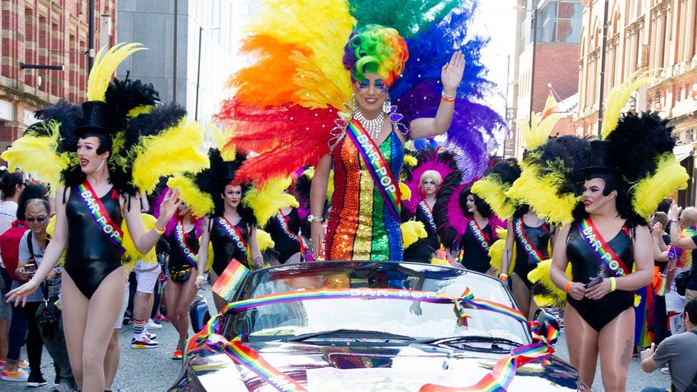 Manchester Pride Parade in 2019