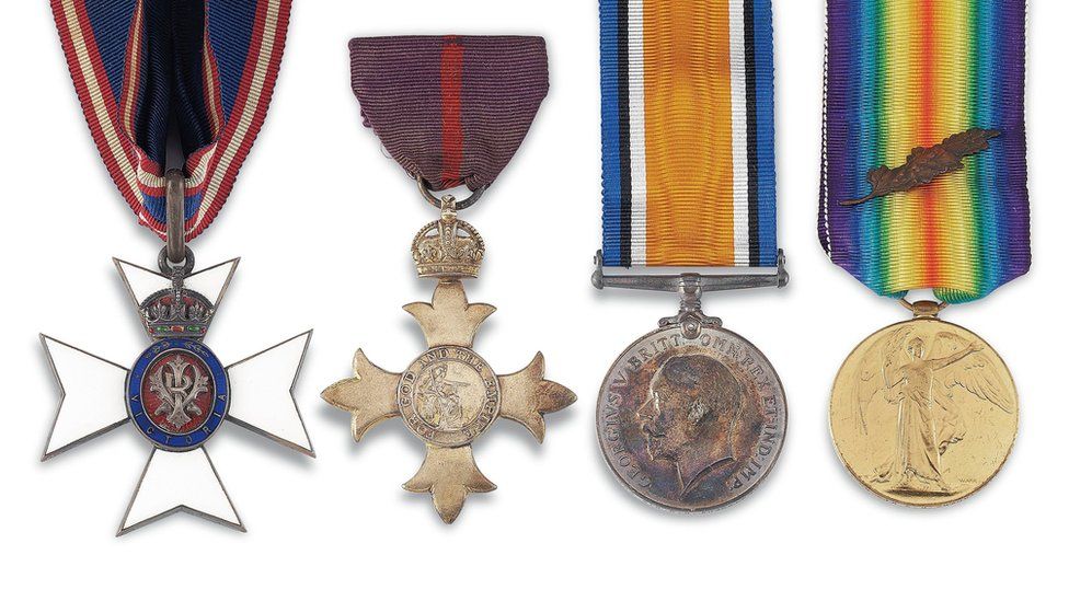 Sir Ernest Shackleton's medals
