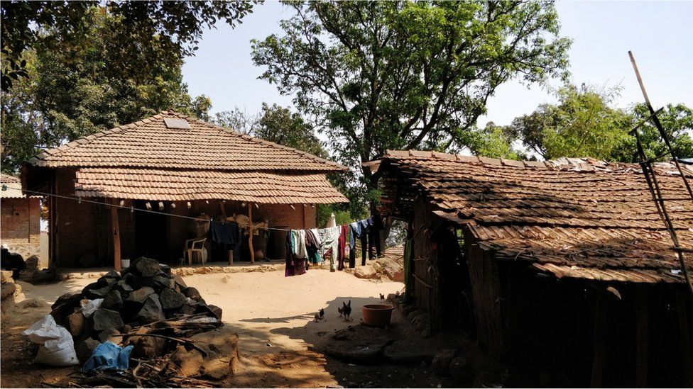 Вид на деревню Иршалвади в 2018-19 годах