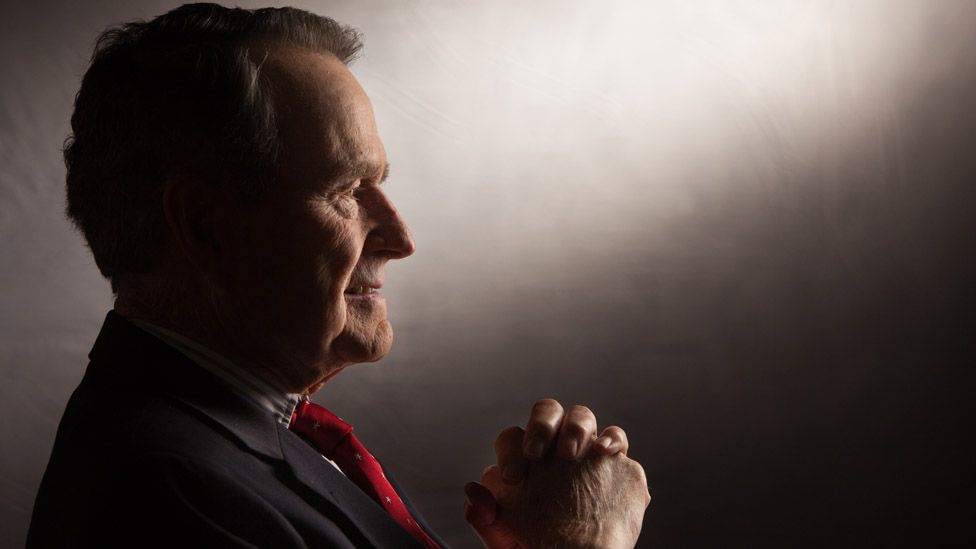 Former President George H.W. Bush in 2011