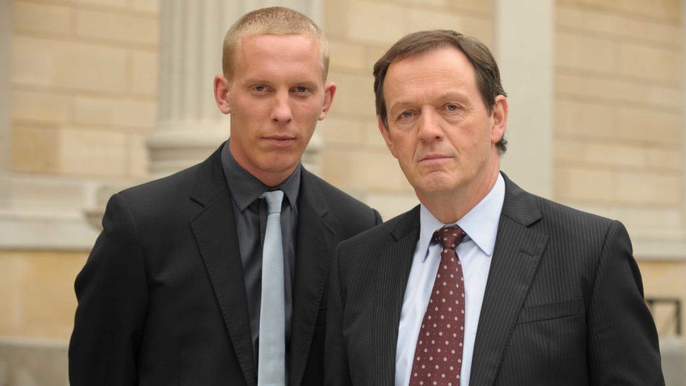 Kevin Whately and Laurence Fox