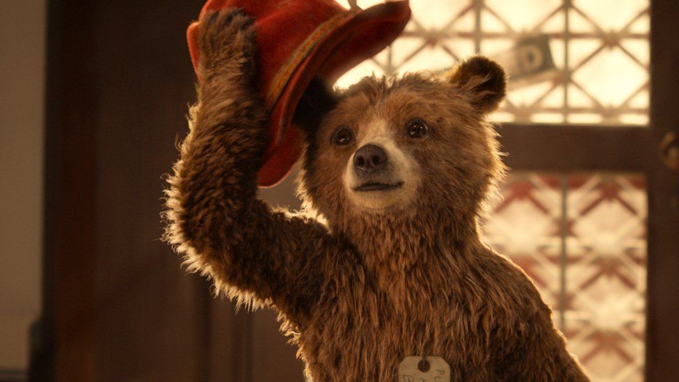 This film publicity image released by Studio Canal shows an animated Paddington bear in the part-animated film Paddington,released in 2014