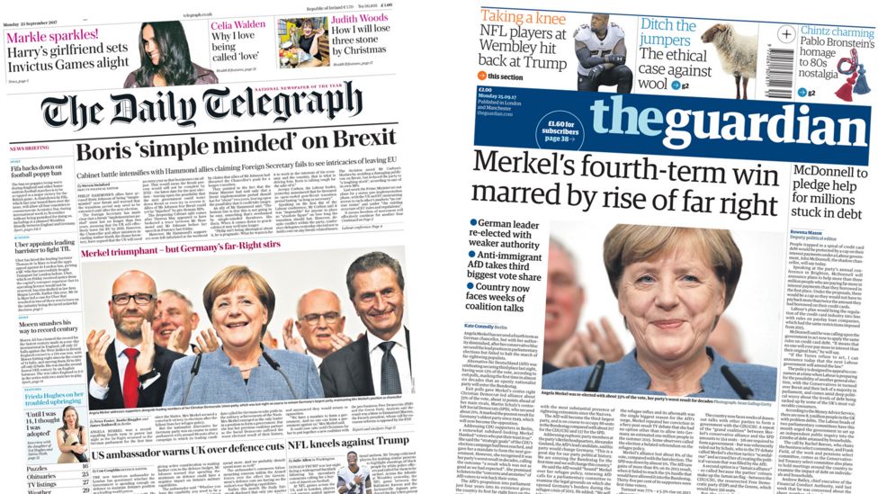 News Daily US travel ban and Merkel wins BBC News