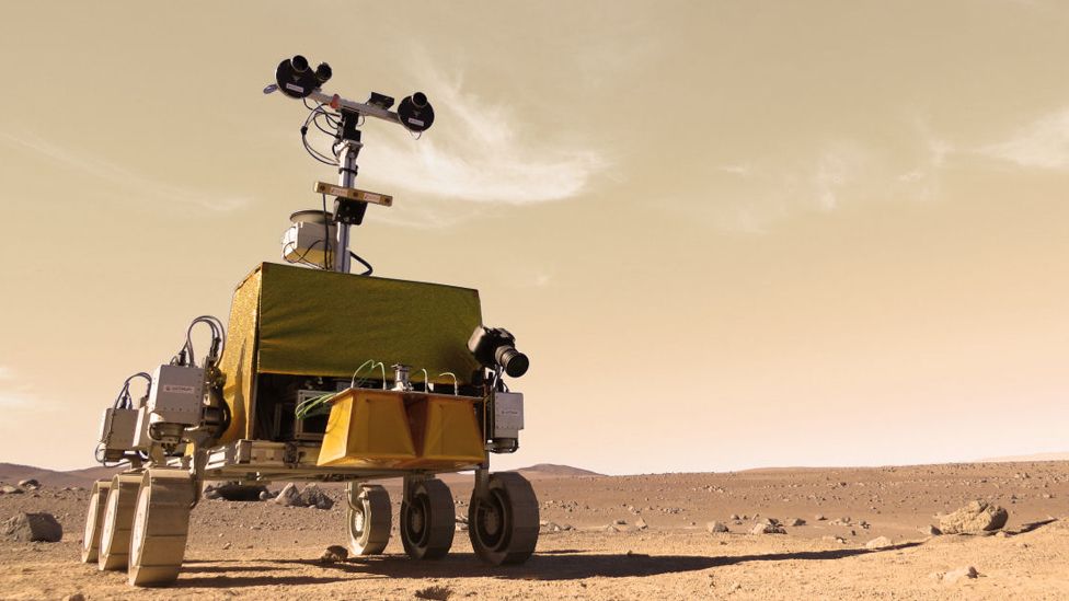 ExoMars rover prototype