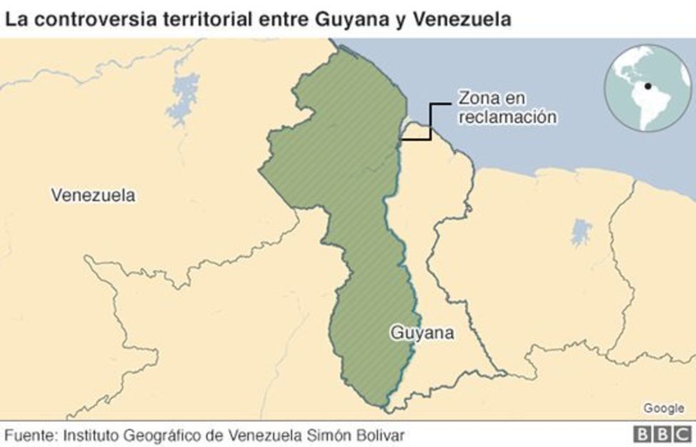 El Esequibo, el territorio que disputan Venezuela y Guyana desde ...