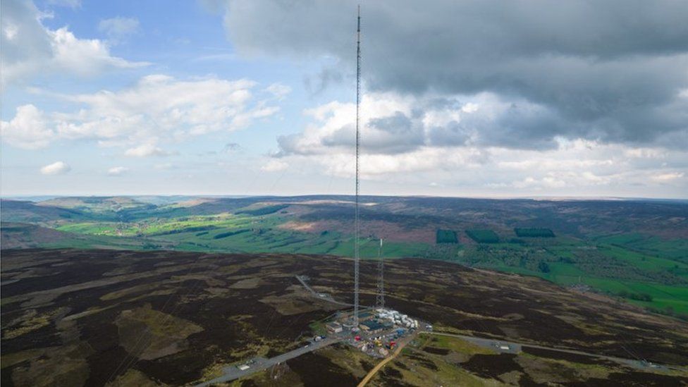 Most using Bilsdale transmitter will need to retune TVs - BBC News