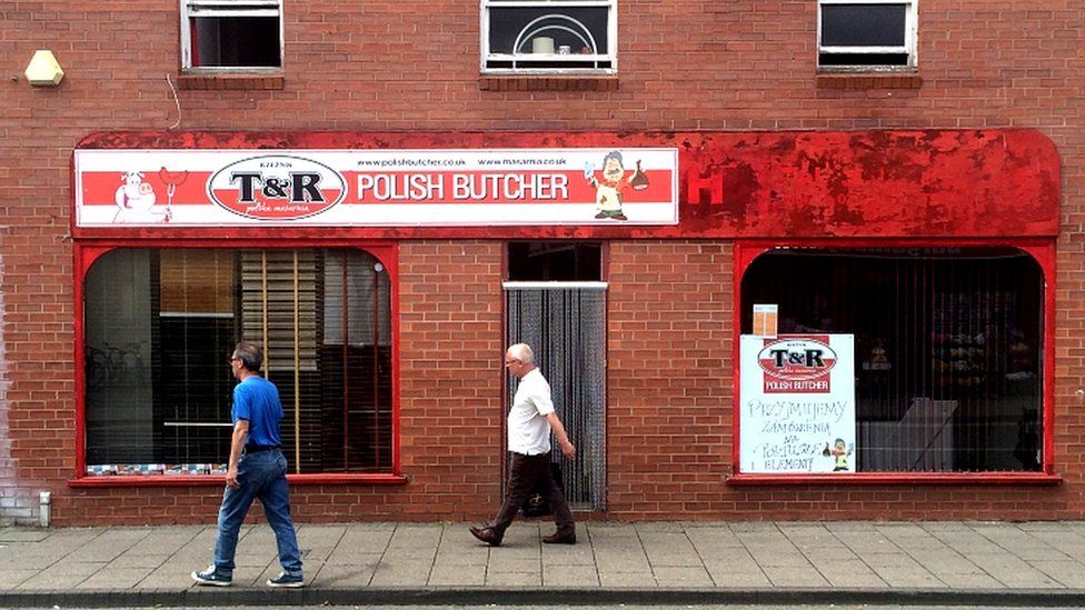 Polish butchers in Boston