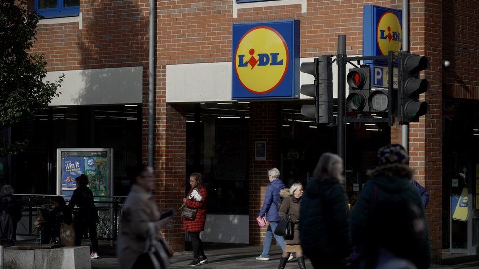 Lidl in Eltham, pictured in 2023