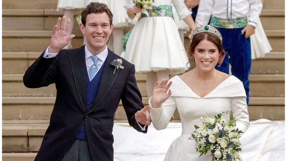 Jack Brooksbank and Princess Eugenie