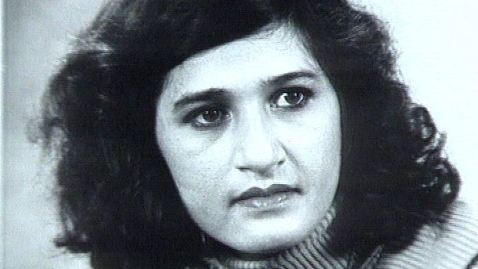 Kiranjit, pictured in 1992