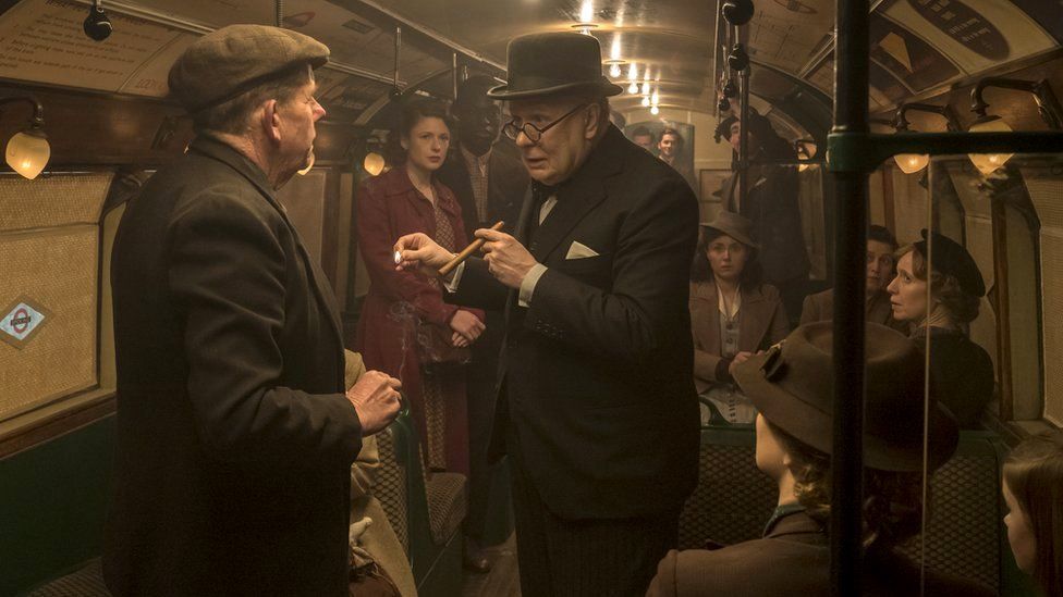 Gary Oldman as Churchill