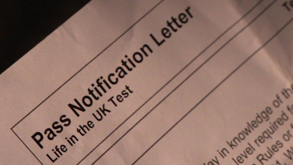 Pass notification letter