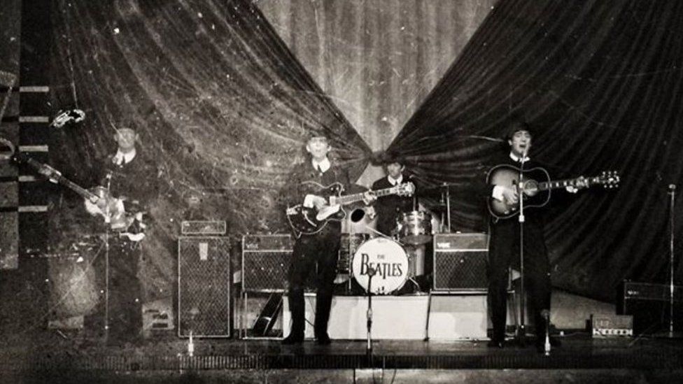 Beatles in Great Yarmouth in 1963