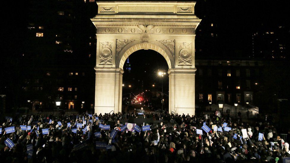 New York 'Feels the Bern' at Huge Sanders Rally