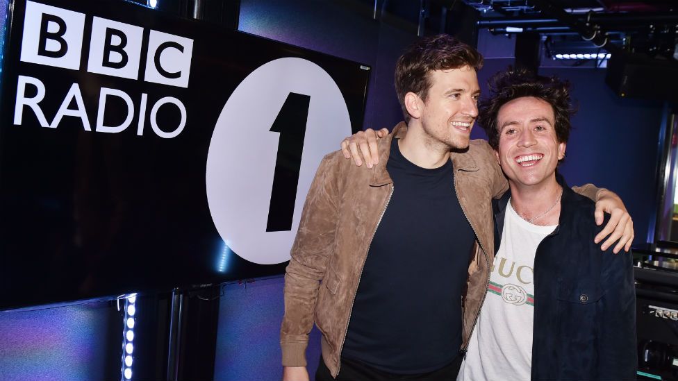 Greg James and Nick Grimshaw