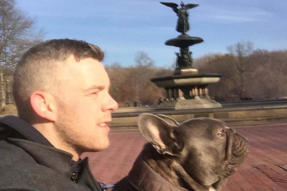 Russell Tovey in Central Park
