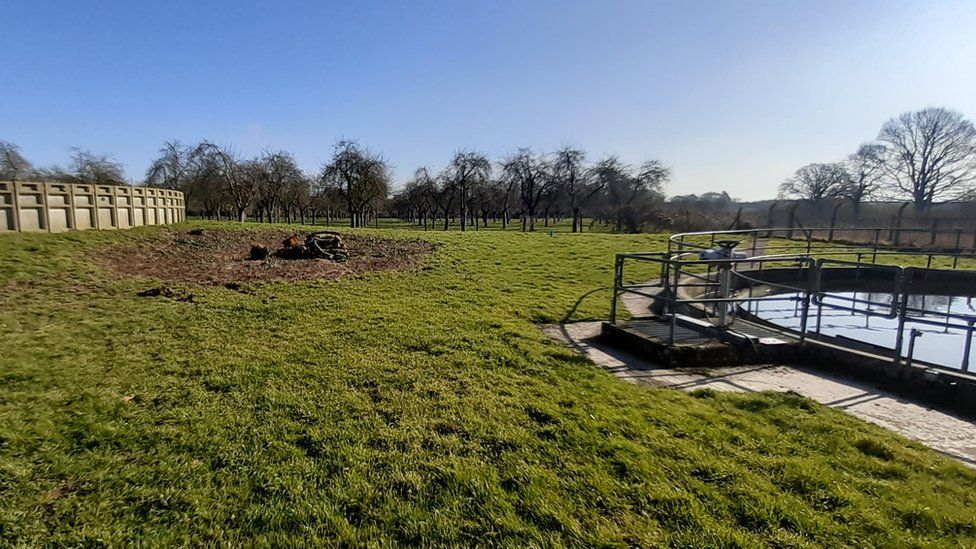 The water recycling centre at North Petherton