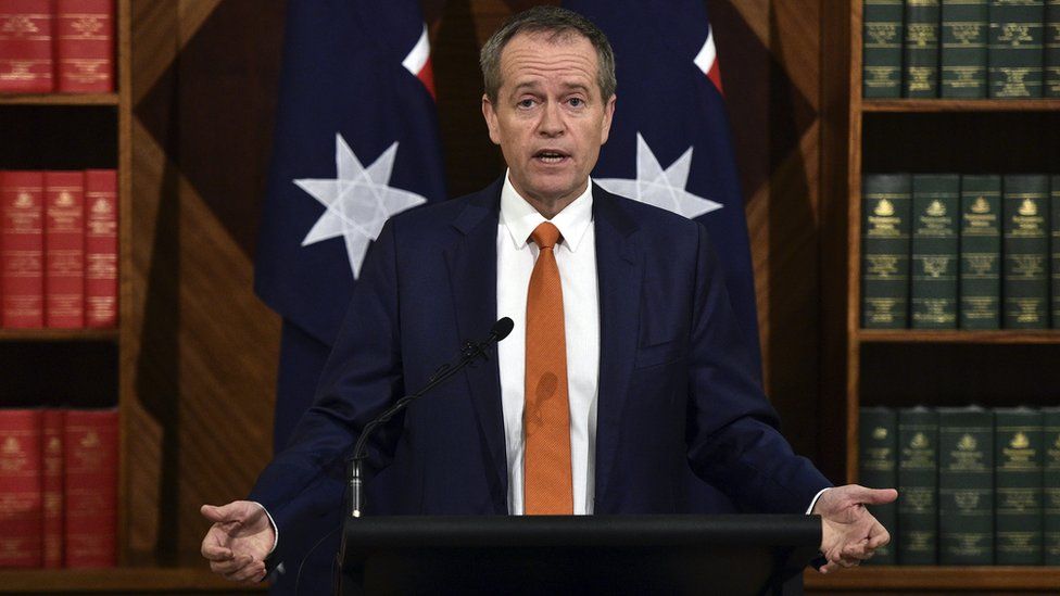 Bill Shorten concedes at news conference - 10 July