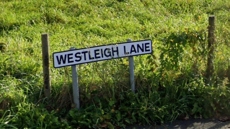 Westleigh Lane in Leigh