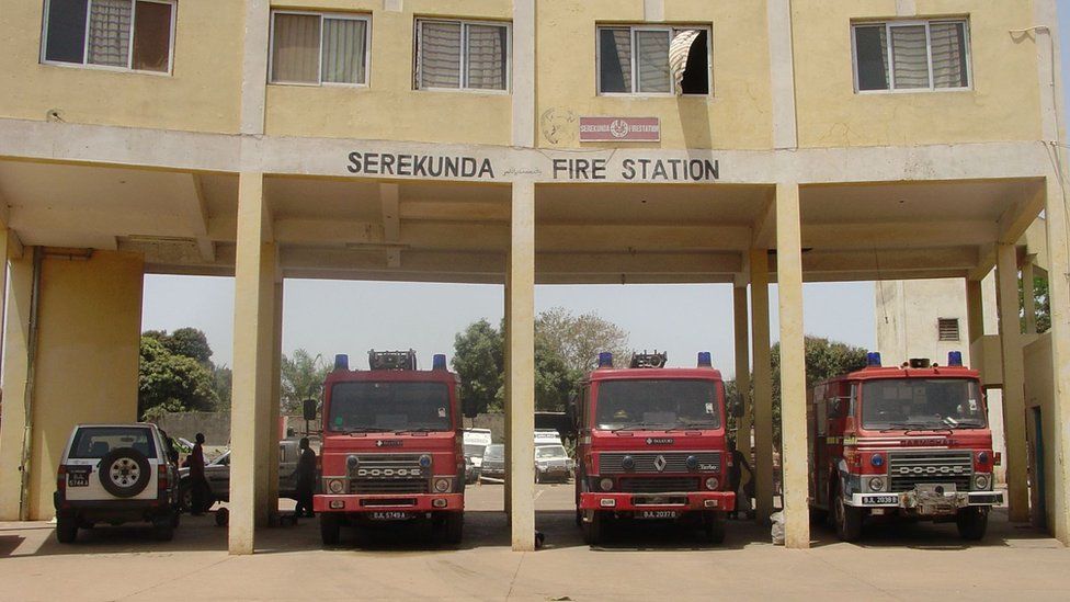 Fire engines donated to The Gambia