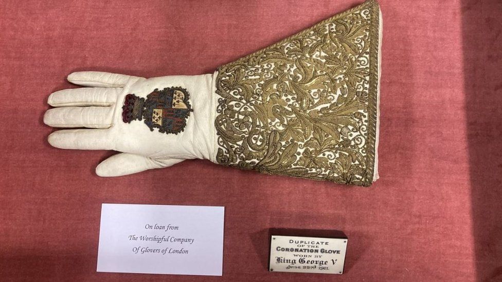 King George V's coronation glove