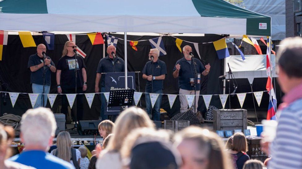 Bristol sea shanty festival to raise cash for boatyard BBC News