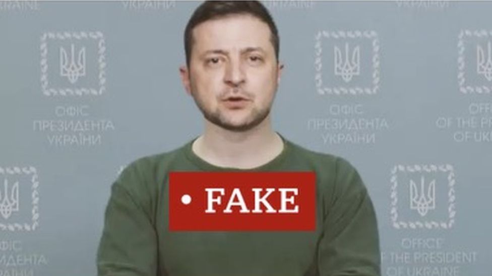 Deepfake presidents used in Russia-Ukraine war