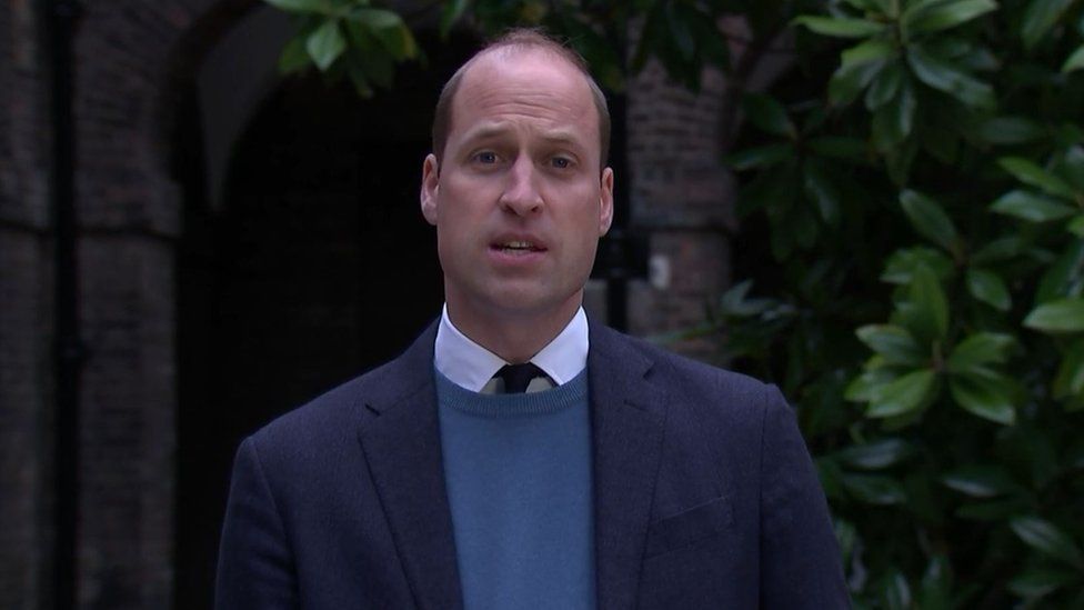 The Duke of Cambridge made a statement following the publication of Lord Dyson's report