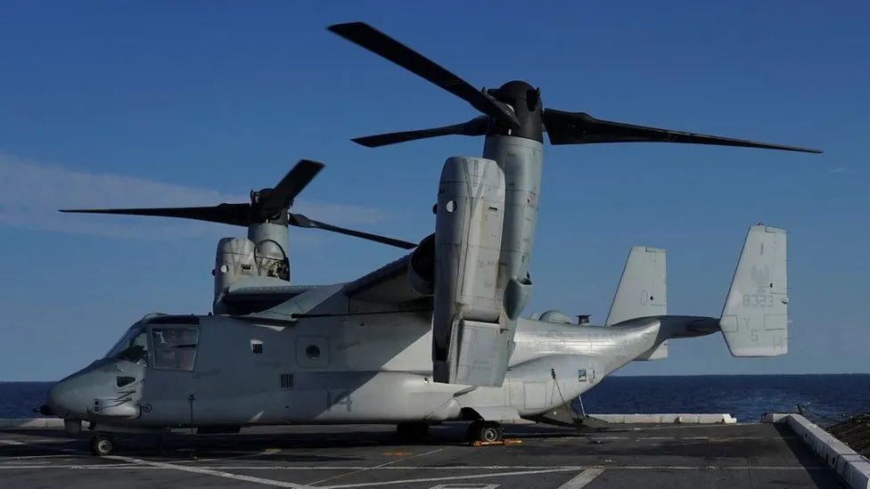 US grounds entire Osprey fleet after fatal crash in Japan