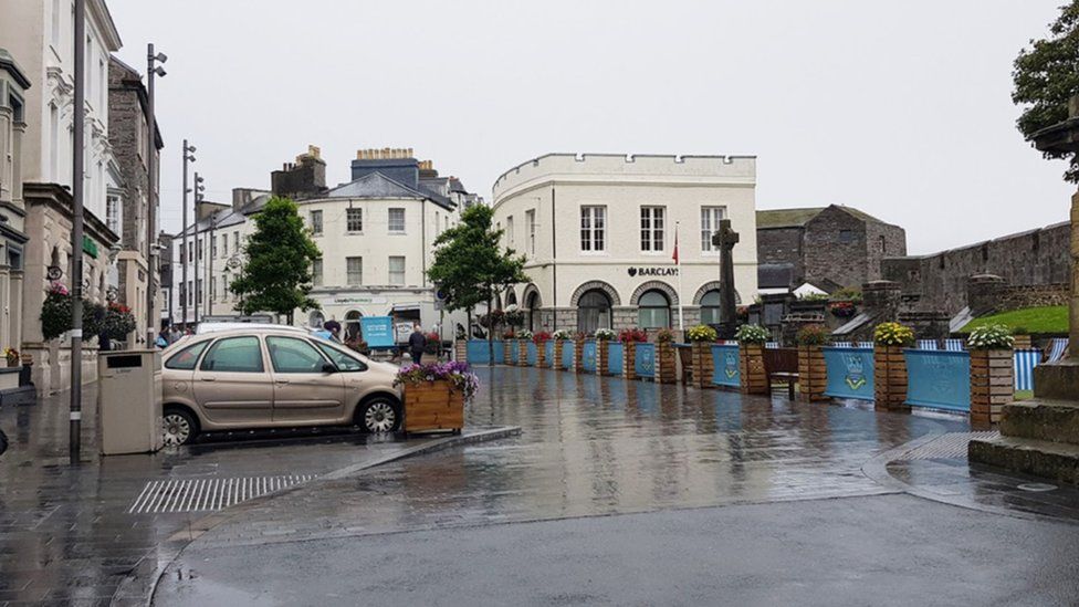 Market Square in Castletown