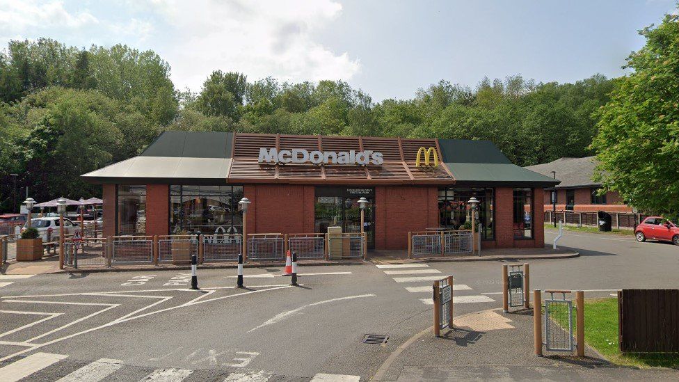 The McDonald's on Festival Park