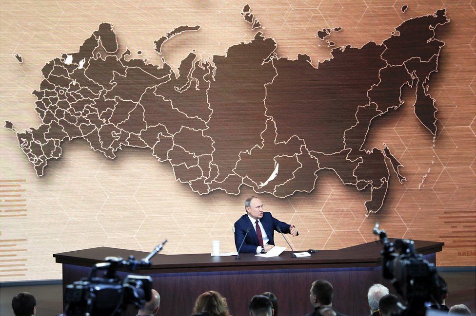 President Putin at press conference, 19 Dec 19