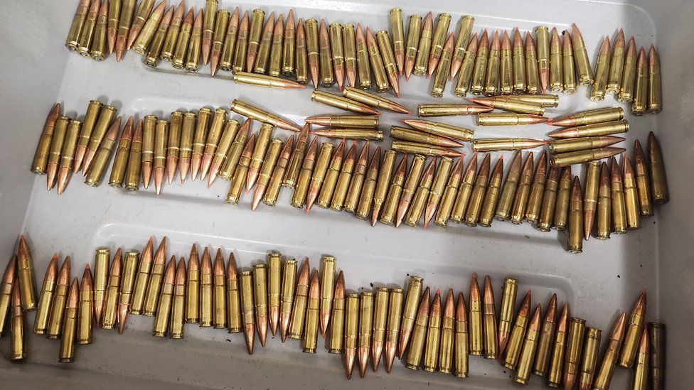 163 munizioni trovate a New Orleans