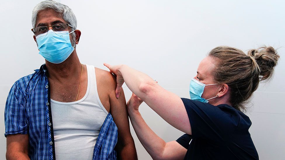 Roll-out of vaccine starts in Australia