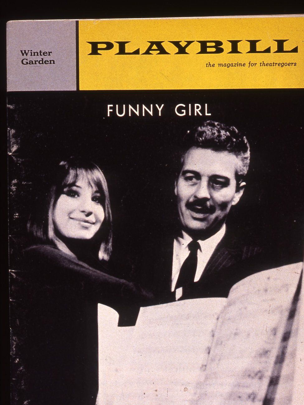The Broadway programme for Funny Girl
