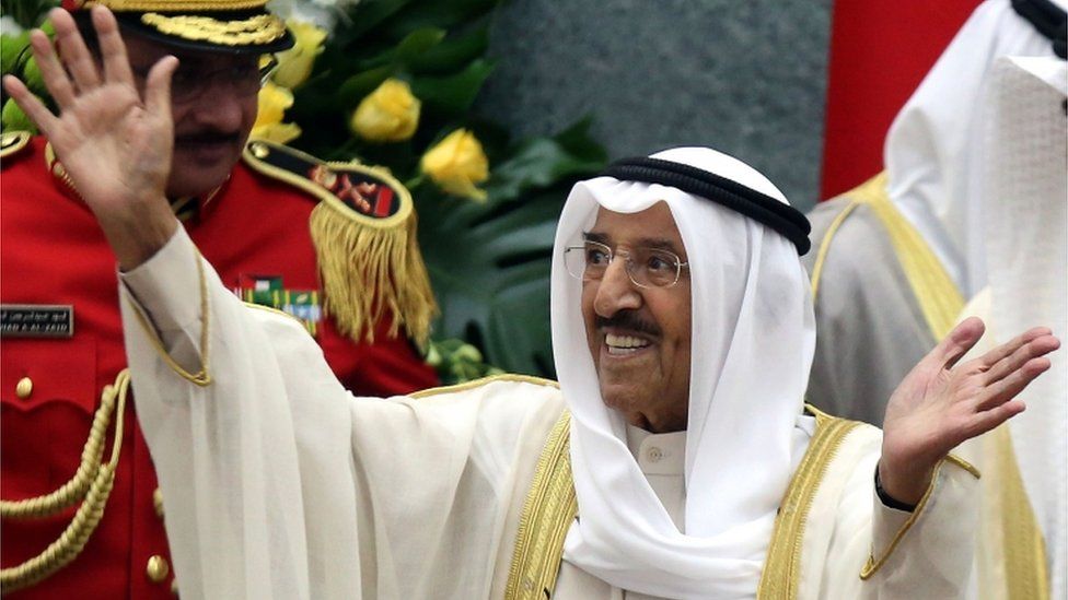 Sheikh Sabah seen in 2019