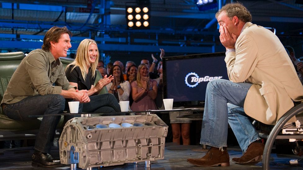 Tom Cruise and Cameron Diaz on Top Gear in 2010